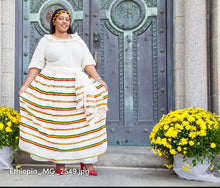 Load image into Gallery viewer, Ethiopian flag dress
